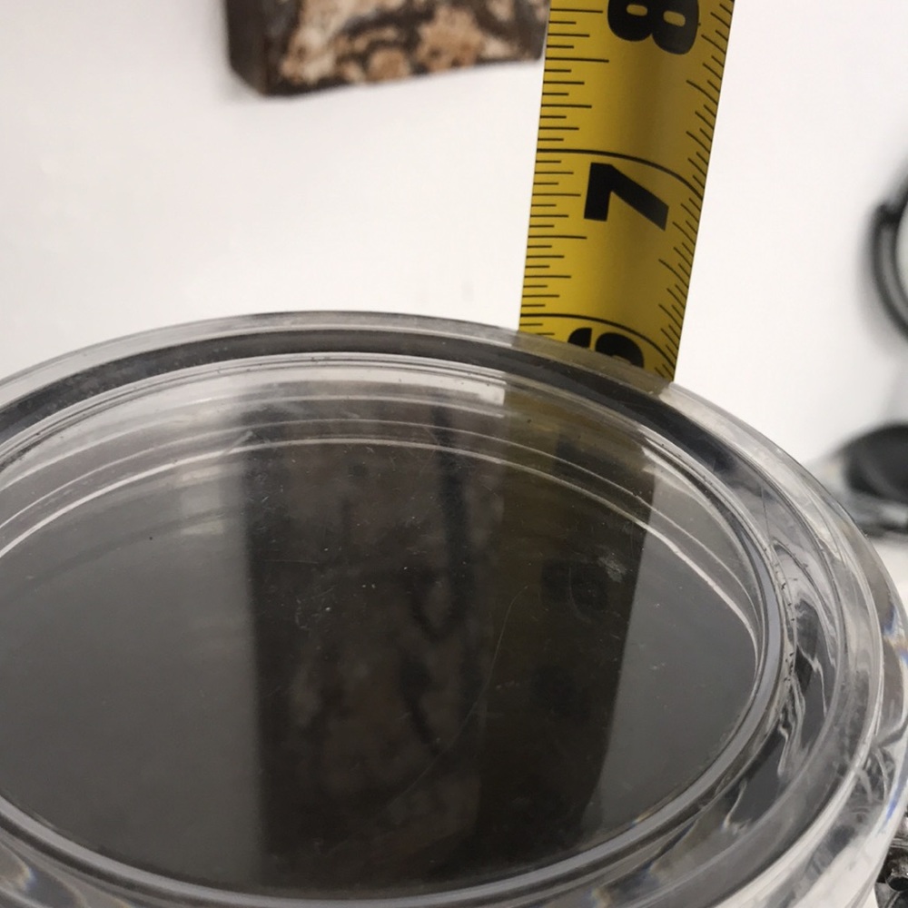 Metal Container 4.5” X 6” with good seal - Picture 3 of 6